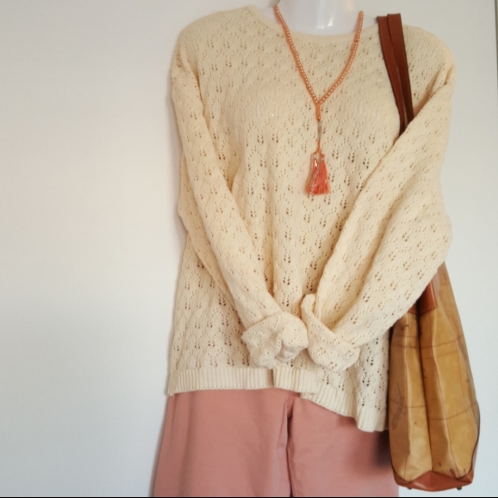 Charter Club Cream Sweater